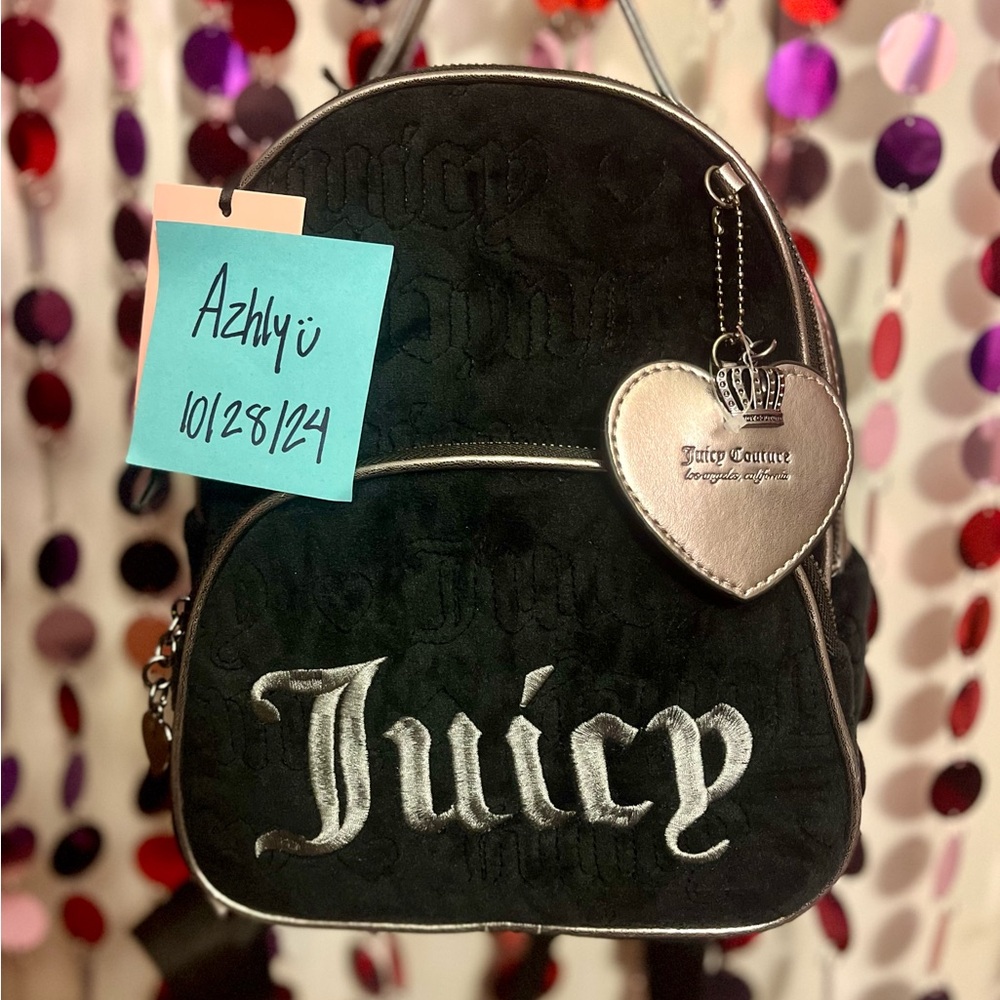 Juicy Couture Black Backpack